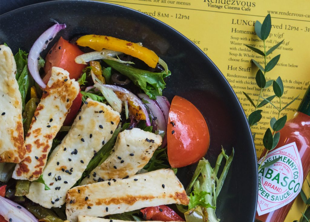 Delicious Food On Plate | Rendezvous Cafe | Vintage Cinema Cafe | Independent Cafe