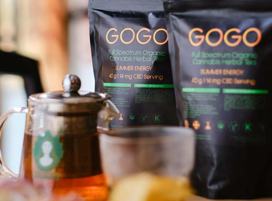 GoGo CBD tea varieties and preparation
