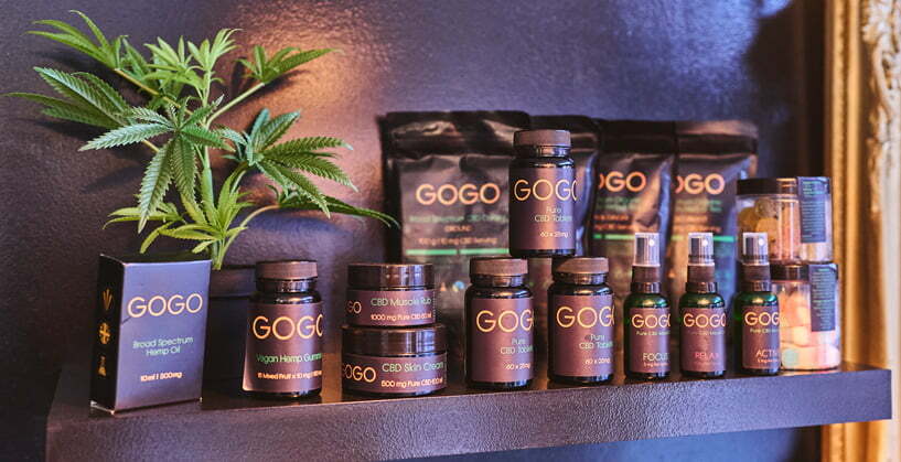 gogo green organics shelf