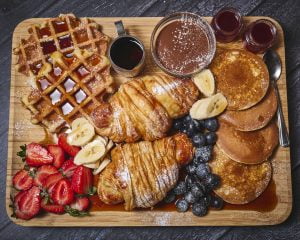 dark kitchen platter