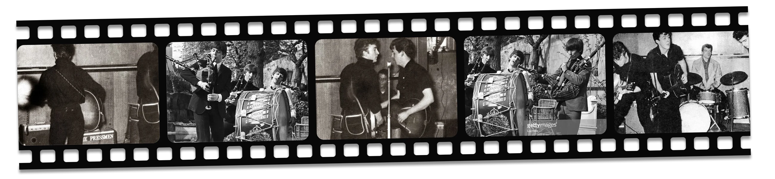 beatles film reel
