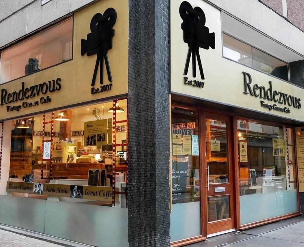 Rendezvous Cafe Outside Corner Shot