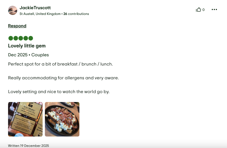 Rendezvous Cafe Tripadvisor Review 1