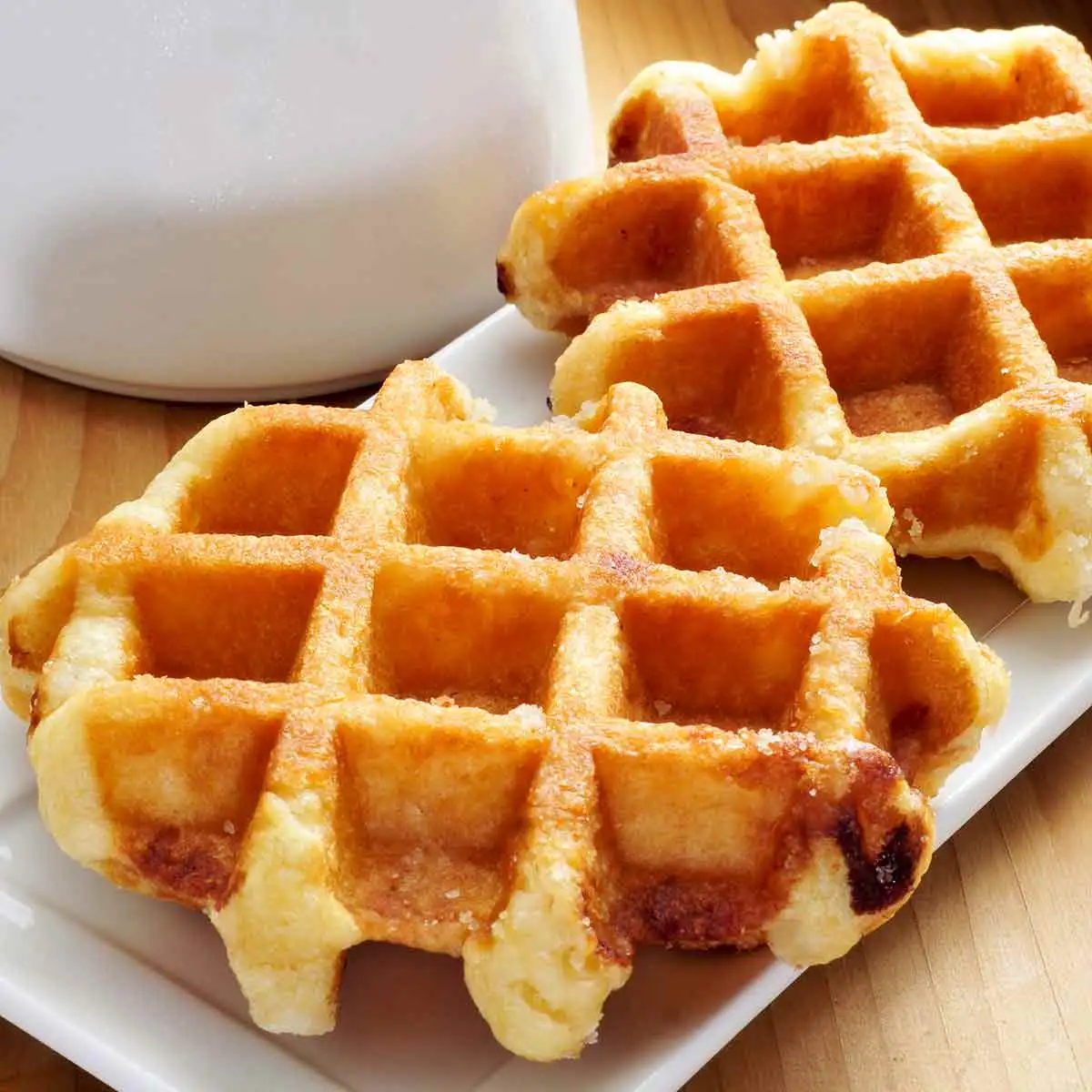 Belgian Waffles at Rendezvous Cafe, Inverness